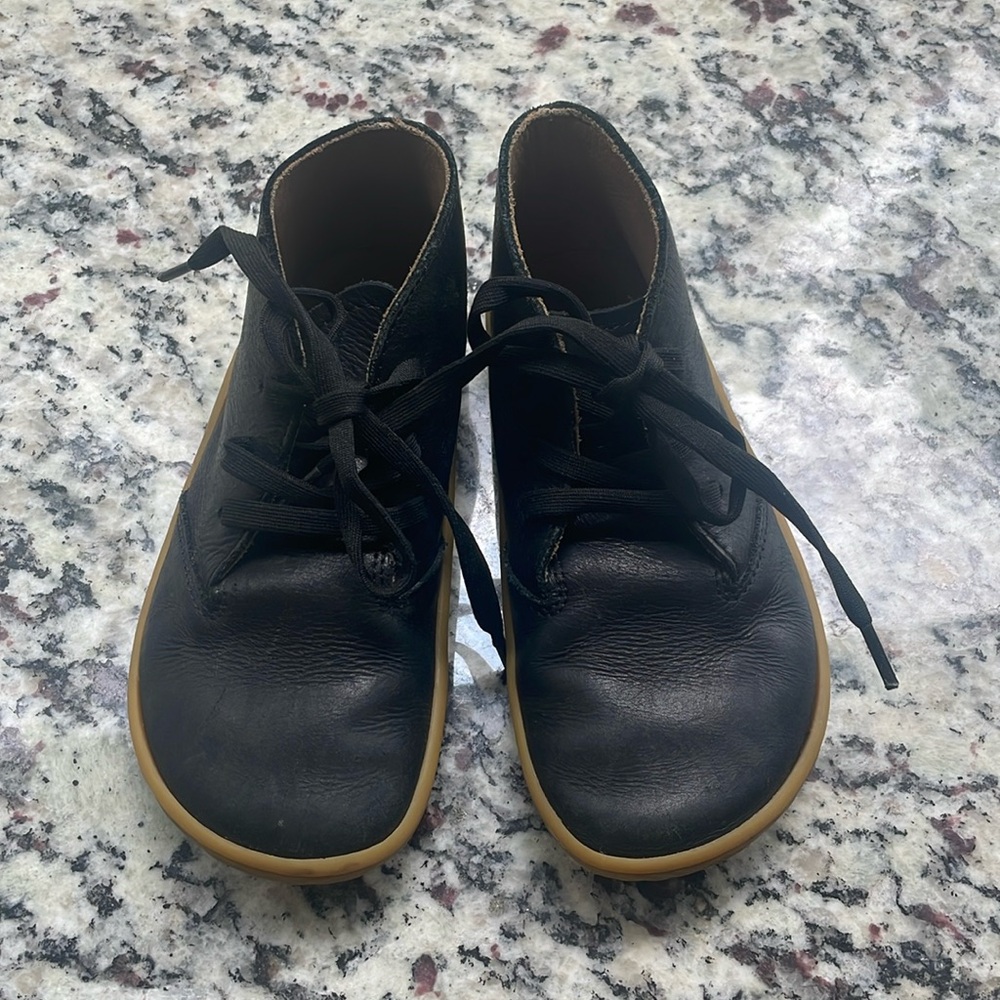 Vivo barefoot Gobi Addis kids boots - black